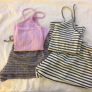 2 sets of Old Navy pajamas || tank top & shorts